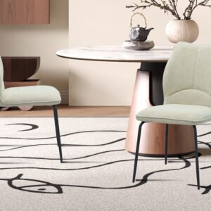 Stoel 'Lara' Stof Ote Sea Ecru