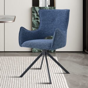 Stoel 'Billy' Draaibaar Stof Ote Harper Bleu