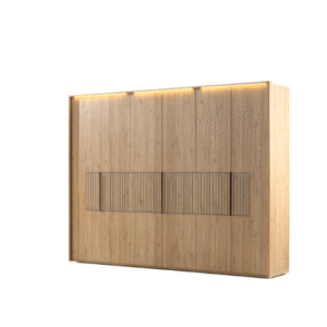 Milano 6-deurs Houten Kleerkast