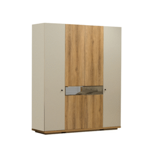 Belen 4-deurs Kleerkast zonder Spiegel