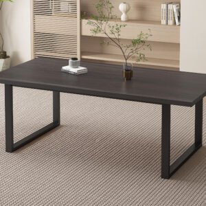 Tafel 'Alexander' 200 cm Decor Donkerbruin